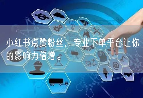 小红书点赞粉丝，专业下单平台让你的影响力倍增。