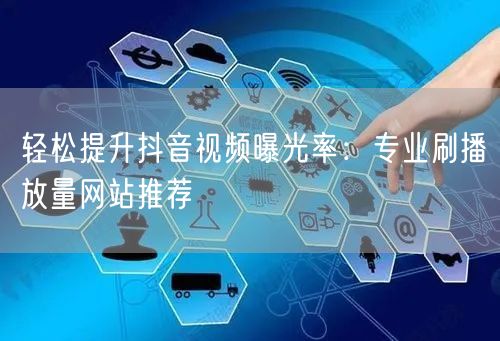 轻松提升抖音视频曝光率：专业刷播放量网站推荐