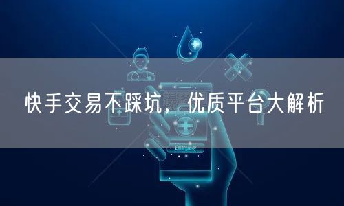 快手交易不踩坑，优质平台大解析