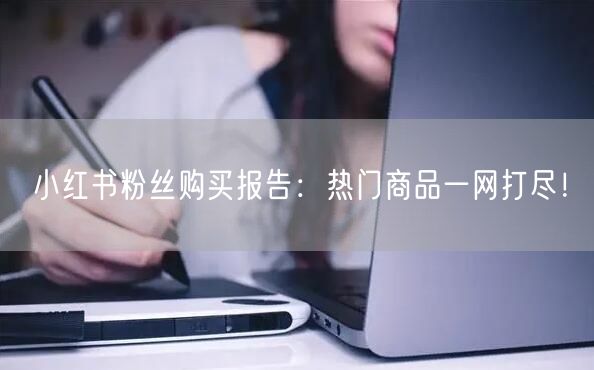 小红书粉丝购买报告：热门商品一网打尽！