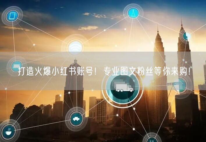 打造火爆小红书账号！专业图文粉丝等你来购！
