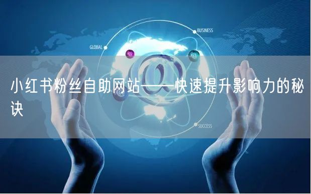小红书粉丝自助网站——快速提升影响力的秘诀