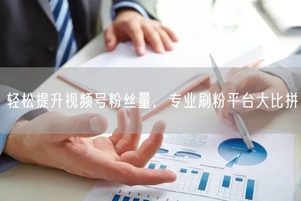 轻松提升视频号粉丝量，专业刷粉平台大比拼
