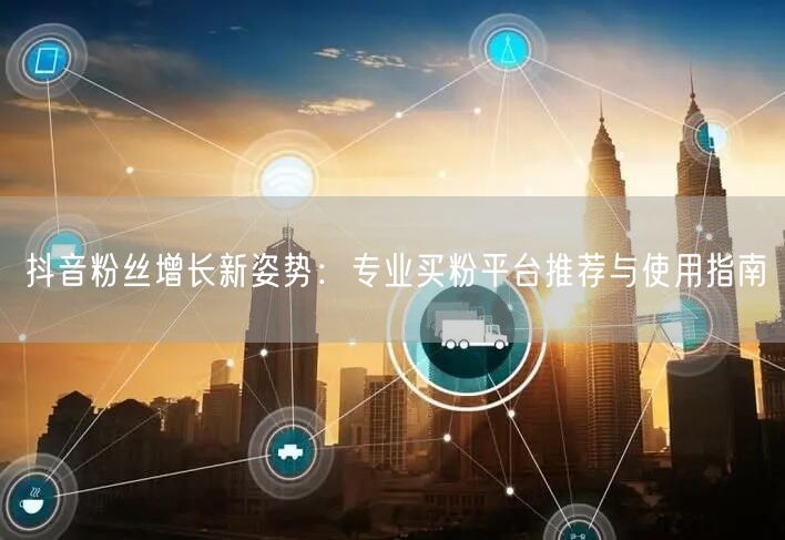 抖音粉丝增长新姿势：专业买粉平台推荐与使用指南