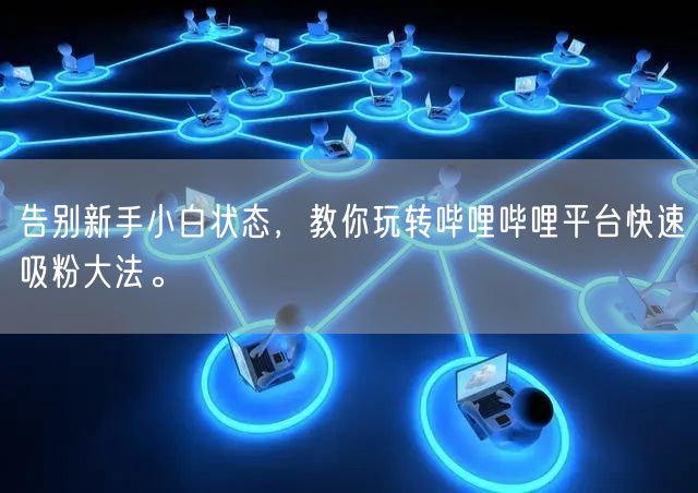 告别新手小白状态，教你玩转哔哩哔哩平台快速吸粉大法。