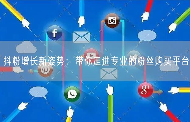 抖粉增长新姿势：带你走进专业的粉丝购买平台
